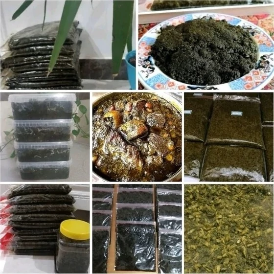 سبزی سرخ شده(پرسرخ) ،دوکیلویی،گیلان.رشت