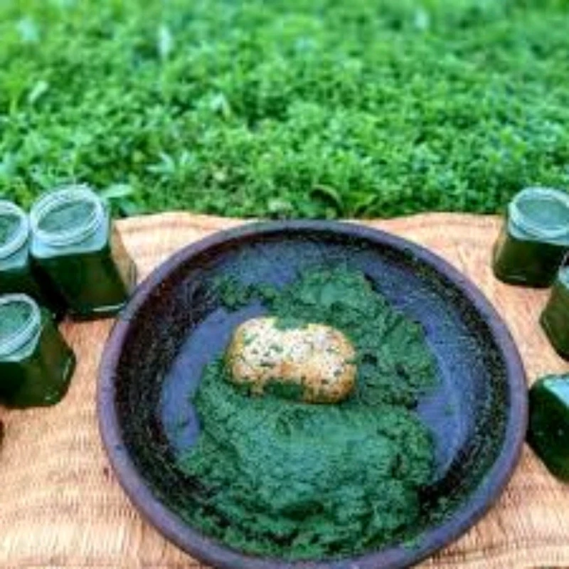 نمک سبز فلفلی وساده 300 گرمی گیلان.رشت