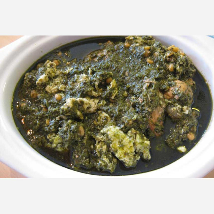 سبزی مرغ ترش رشتی (سرخ شده)،1000گرمی ،گیلان.رشت
