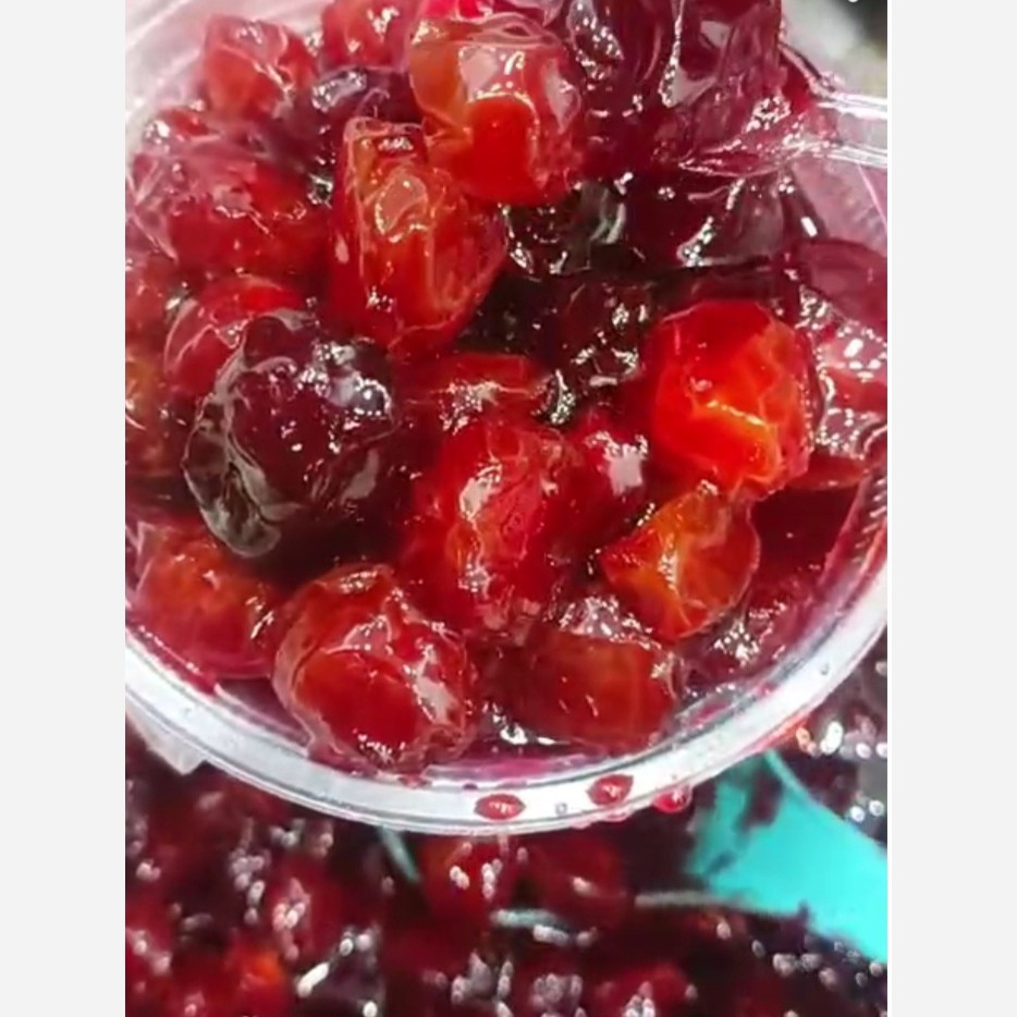 ترشک آلوچه قرمز درشت،ترش وخوشمزه،500 گرمی.گیلان.رشت