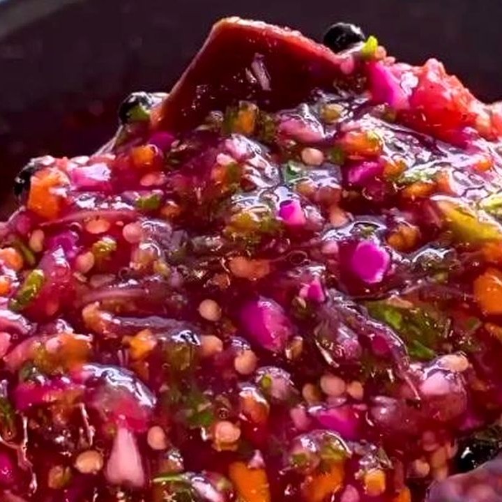 ترشی هفت رنگ خانگی(ویژه مادرجان)،5کیلویی گیلان.رشت
