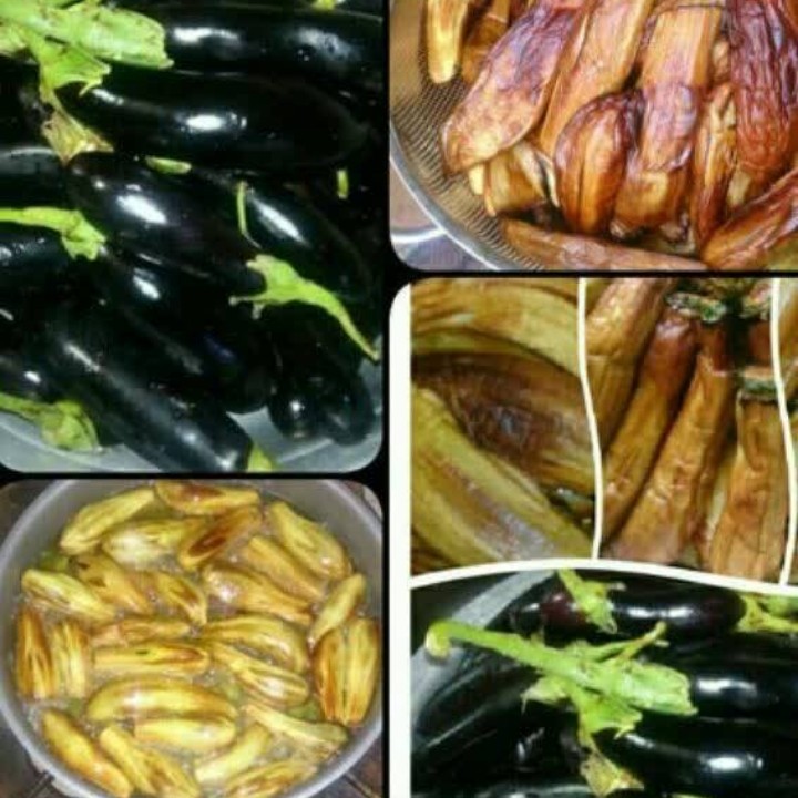 بادمجان سرخ شده(شمال)،1000 گرمی،گیلان.رشت