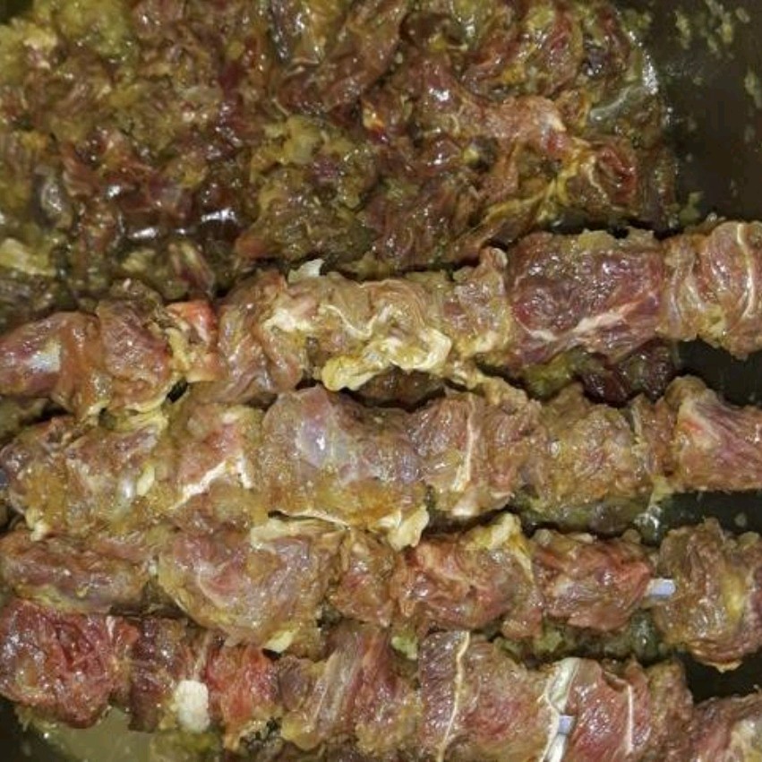 مواد وادویه چنجه برای نرم ومزه دارکردن،100 گرمی، گوشت گیلان.رشت
