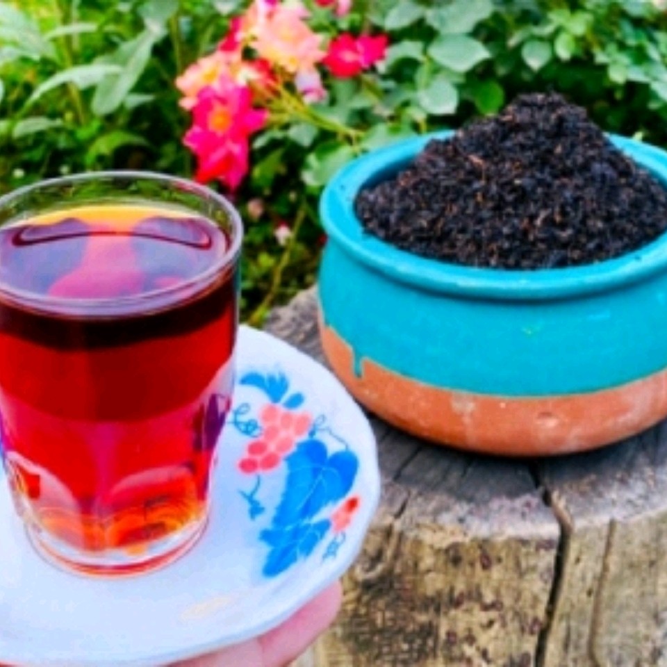 چای آلبالویی،درجه یک لاهیجان،500 گرمی گیلان.رشت