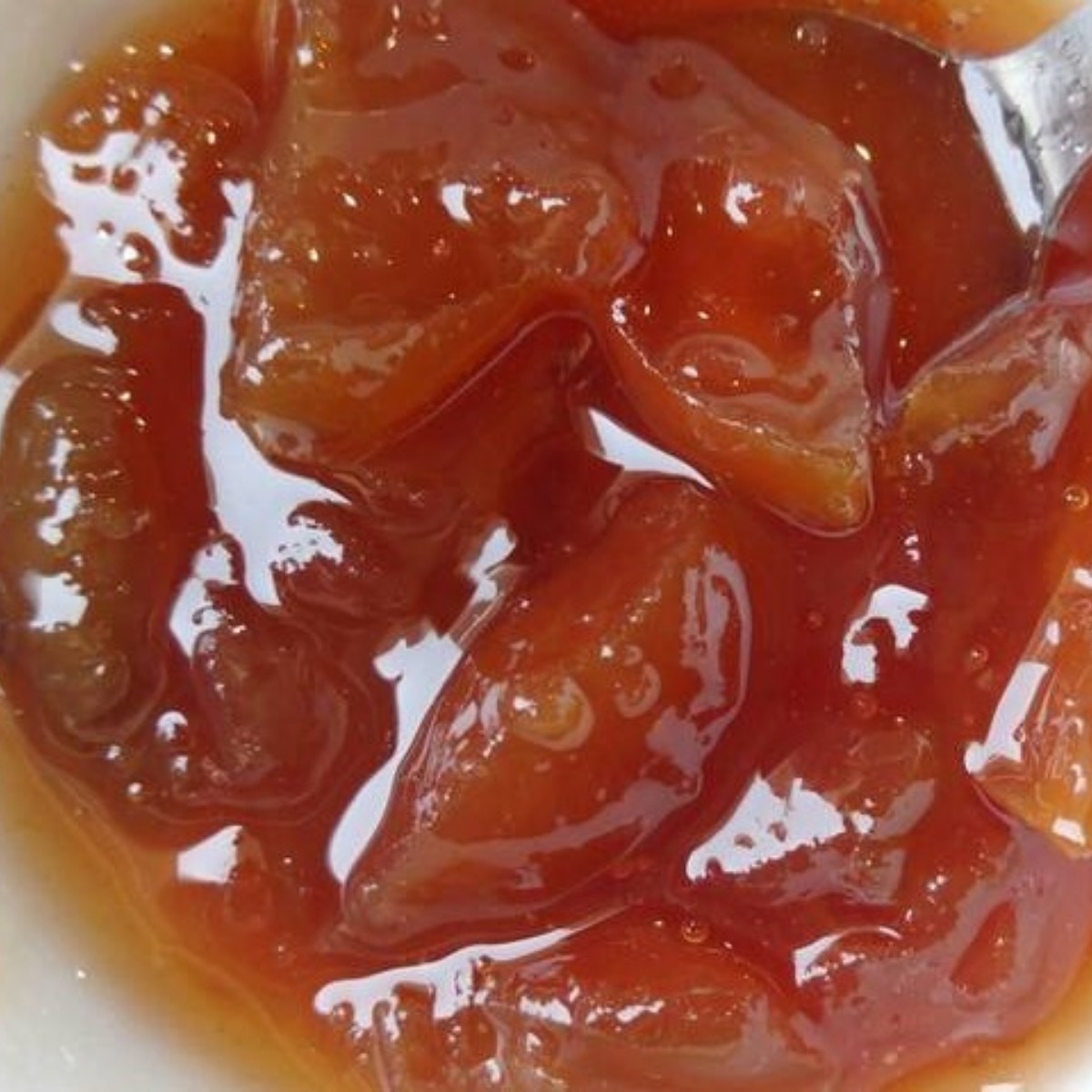 مربای سیب گلاب وعسل خانگی معطر وغلیظ یک کیلویی گیلان.رشت