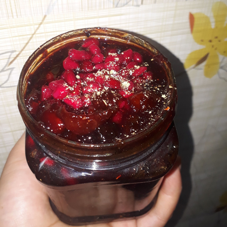 ترشک هفت میوه خانگی یک کیلویی گیلان.رشت