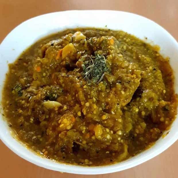 لیته بادمجان دودی شمالی،یک کیلویی، گیلان.رشت