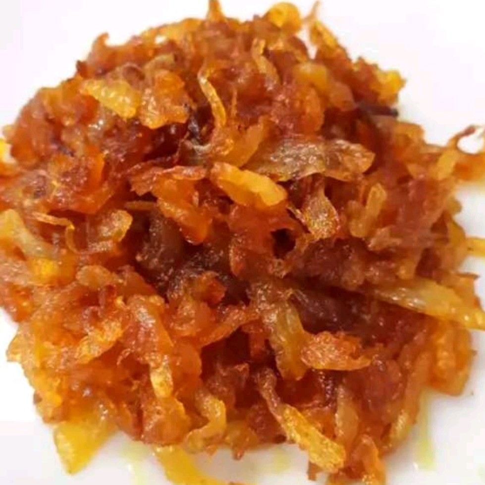 پیاز سرخ شده ساده،(پیاز محلی معطر) یک کیلویی گیلان.رشت